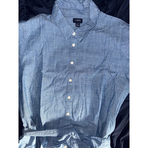 J.CREW BUTTON FRONT DRESS size 12 - Picture 2 of 4